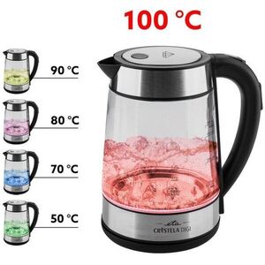 ETA 715390000 Crystela Digi üveges vízforraló kép