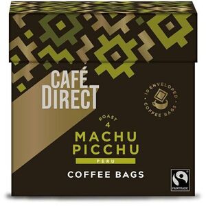 Cafédirect Machu Picchu SCA 83, őrölt, filtertasakos, 10 × 7g kép
