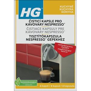HG Nespresso® Kávégép tisztító kapszula, 6 db kép