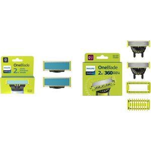Philips OneBlade QP225/50 Anti-Friction 2 db + One Blade 360 2 db + QP624/50 2 db kép