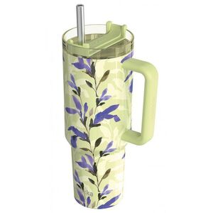 Quokka Stream szívószállal 1200 ml, Matcha kép