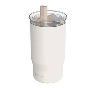 Quokka Mist szívószállal 720 ml, Ivory kép