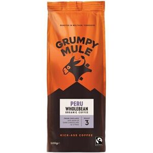 Grumpy Mule BIO Peru SCA 84+, Arabica, szemes, 500 g kép