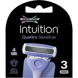 WILKINSON Sword Intuition Quattro Sensitive, 3 darabos csomag kép