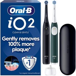 Oral-B iO 2 Duo fekete és erdei zöld kép