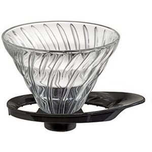 Hario Dripper V60-02, üveg, fekete kép