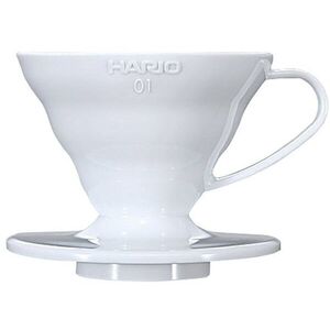 Hario Dripper V60-01, műanyag, fehér kép