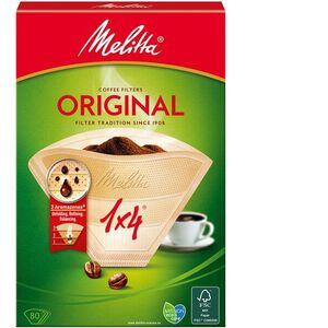 Melitta szűrők 1×4 80 darab kép