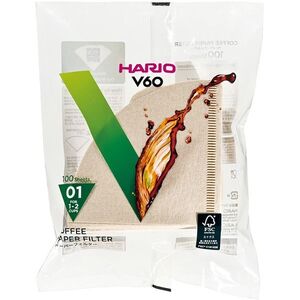 Hario papírfilter V60-01, nem fehérített, 100db kép