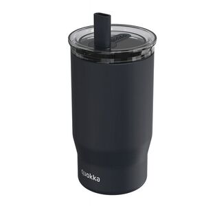 Quokka Mist szívószállal 720 ml, Black kép