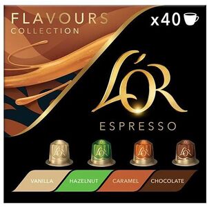 L'OR Espresso Flavours mix 40 darab, Nespresso®* Original kávégépekhez kép