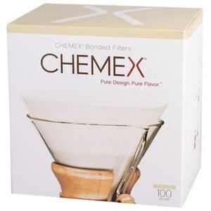 Chemex papír kávéfilter, 6-10 csészéhez, kerek, 100 db kép