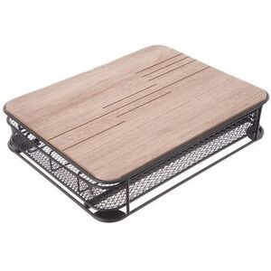 ORION LINE kapszulás doboz 30 × 24 × 6, 5 cm fa/fém kép