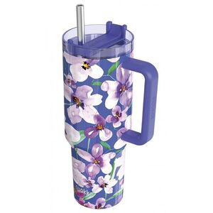 Quokka Stream szívószállal 1200 ml, Flower Dusk kép