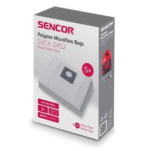 SENCOR SVC 45RD/WH/BK (5 darab) kép