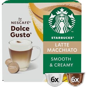 STARBUCKS® Latte Macchiato by NESCAFÉ® Dolce Gusto® - 12 kapszula (6 adag) kép