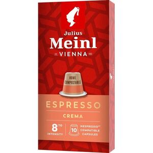 Julius Meinl Espresso Crema Komposztálható (10x 5, 6 g/doboz) kép
