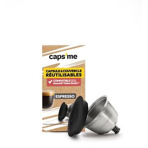 Caps Me Újrahasználható kapszula és szilikon kupak, Dolce Gusto 1 darab kép