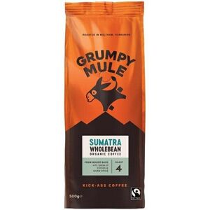Grumpy Mule BIO Sumatra SCA 84+, Arabica, szemes, 500 g kép