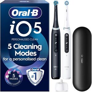 Oral-B iO 5 DUO fekete és fehér kép