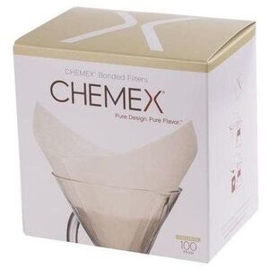 Chemex papírszűrő 6-10 csészéhez, négyszögletes, 100 db kép