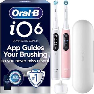 Oral-B iO 6 Duo fehér és rózsaszín kép