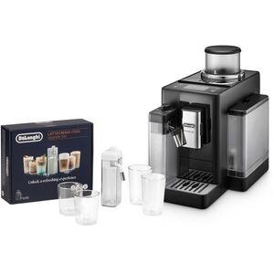 De'Longhi Rivelia EXAM 440.55.B & Lattecrema Cool Kit kép