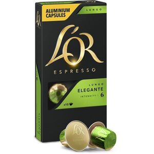 L'OR Lungo Elegante 10db, alumínium csomagolás kép