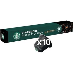 STARBUCKS® RISTRETTO SHOT by NESPRESSO® Dark roast 10 db kép