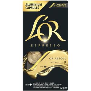 L'OR Espresso Or Absolu - 10 kapszula Nespresso®* Original kompatibilis kép