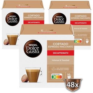 NESCAFÉ® Dolce Gusto® Cortado Decaffeinato - 48 kapszula kép