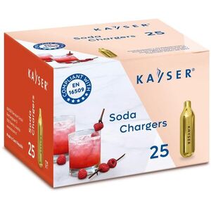 KAYSER Szódapatron, egyszer használatos, 7, 5g, 25db kép