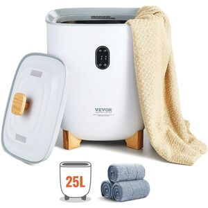 VEVOR törölközőmelegítő, 25 l, fehér kép