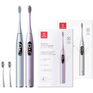 Oclean X Pro Digital Duo szett, Silver & Purple 2 darab kép