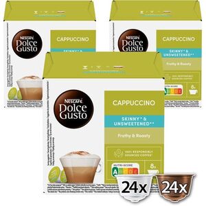 NESCAFÉ® Dolce Gusto® Cappuccino Skinny Unweetened - 48 kapszula (24 adag) kép