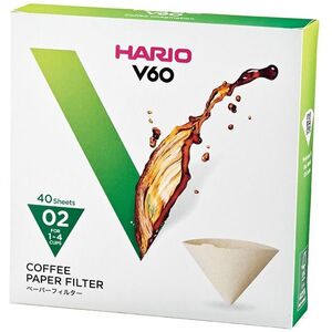 Hario Misarashi V60-02 - fehérítetlen, papír, 40db kép