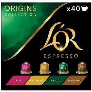 L'OR Espresso Origins mix 40 darab, Nespresso®* Original kávégépekhez kép