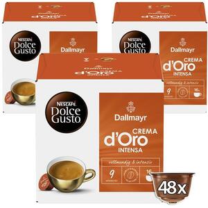 Dallmayr Crema d‘Oro INTENSA by NESCAFÉ Dolce Gusto karton 3 × 16 db kép