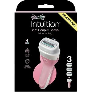 WILKINSON Intuition 2in1 Soap and Shave Nourishing + 3 darab kép