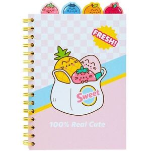 Grupo Erik Pusheen: Fruits - A5 jegyzetfüzet kép