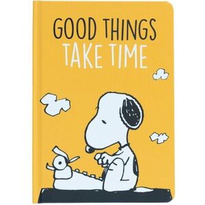 Snoopy: Good things take time - A5 notebook kép