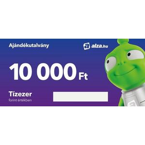 Alza.hu ajándékutalvány 10 000 Ft értékben kép