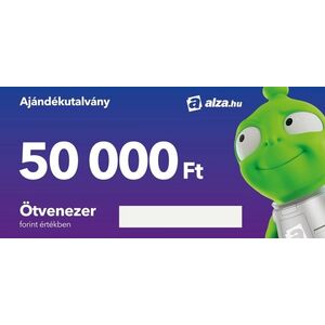 Alza.hu ajándékutalvány 50 000 Ft értékben kép