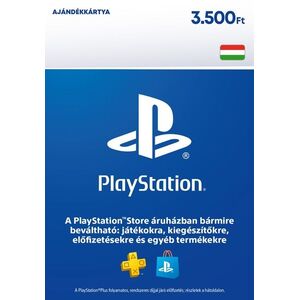 PlayStation Store - 3500 Ft kredit - HU Digital kép