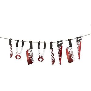 VERK Halloweeni véres kínzóeszköz füzér, 200 cm kép