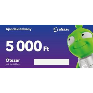 Elektronikus Alza.hu ajándékutalvány 5000 Ft értékben kép