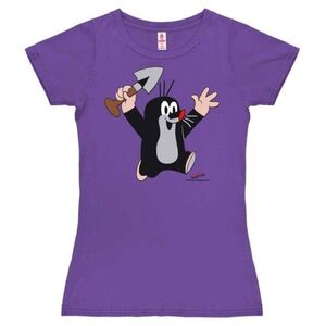 Logoshirt Kisvakond Női póló - Hurrá, lila, mérete S kép