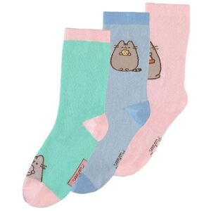 DIFUZED Pusheen Női zokni, Types of Food, 3 pár, EU 35-38 kép