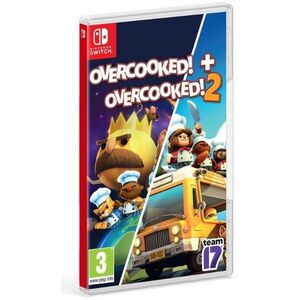Overcooked! + Overcooked! 2 - Double Pack - Nintendo Switch kép