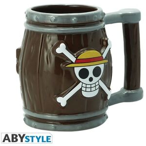 One Piece - Barrel - 3D bögre kép